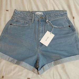 •SOLD• Cello High Waisted Jean Shorts